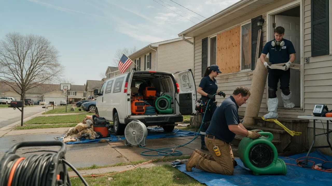 Water Damage Restoration in Dille, WV near me